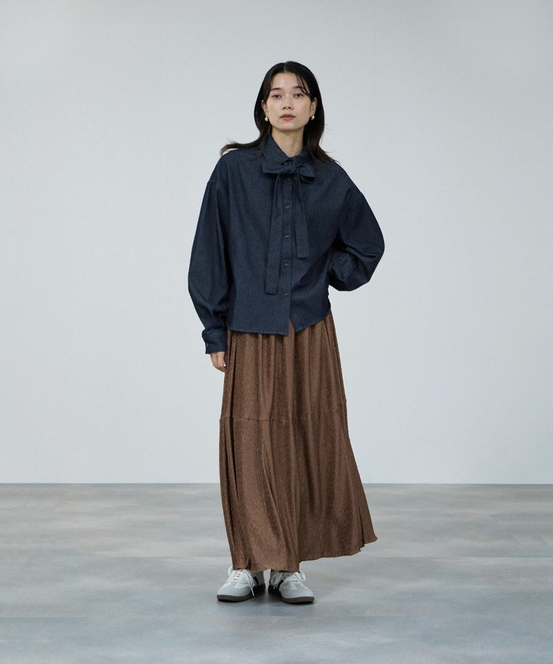 milli de l'air  イレギュラープリーツスカート レディース商品画像-4