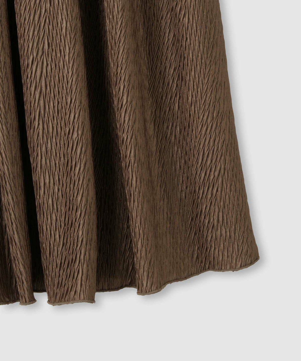 milli de l'air イレギュラープリーツスカート レディース