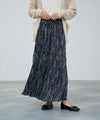 milli de l'air ニュアンス柄プリーツフレアスカート レディース商品サムネイル-1