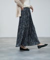 milli de l'air ニュアンス柄プリーツフレアスカート レディース商品サムネイル-4