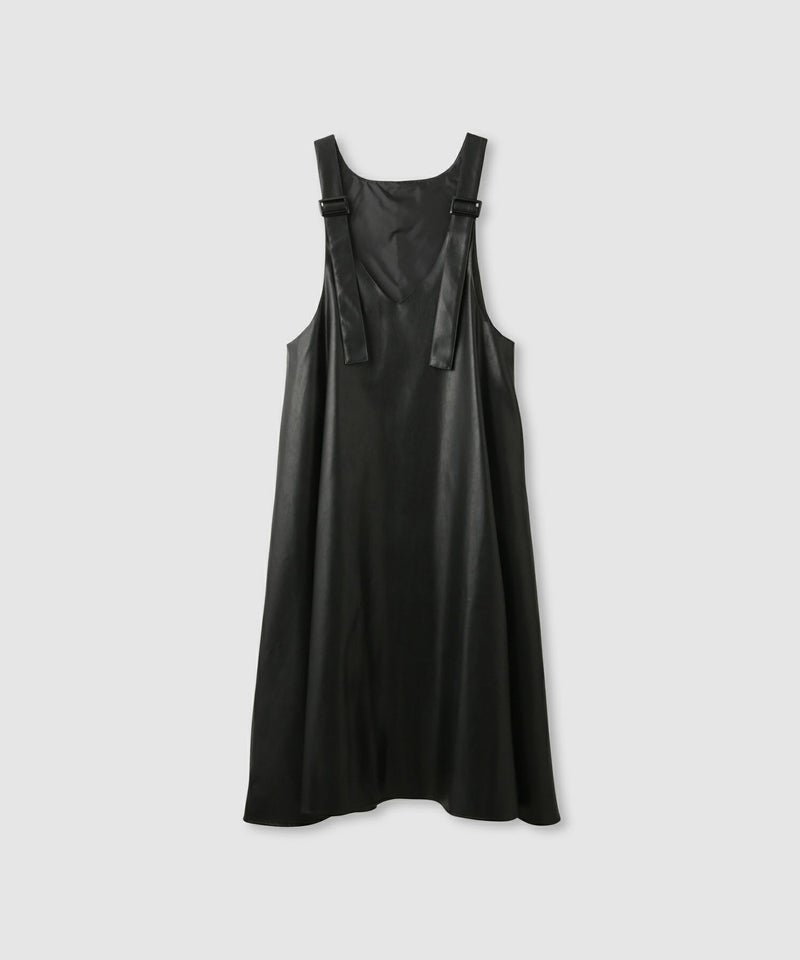 milli de l'air ソフト合皮ジャンパースカート レディース商品画像-13