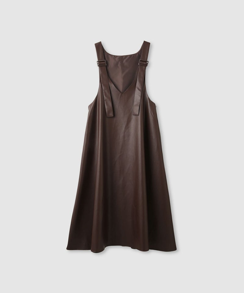 milli de l'air ソフト合皮ジャンパースカート レディース商品画像-14