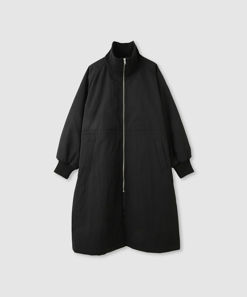 NAVY  中綿リブ襟コート レディース商品画像-2