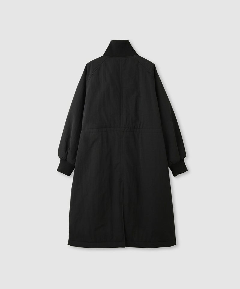 NAVY  中綿リブ襟コート レディース商品画像-13