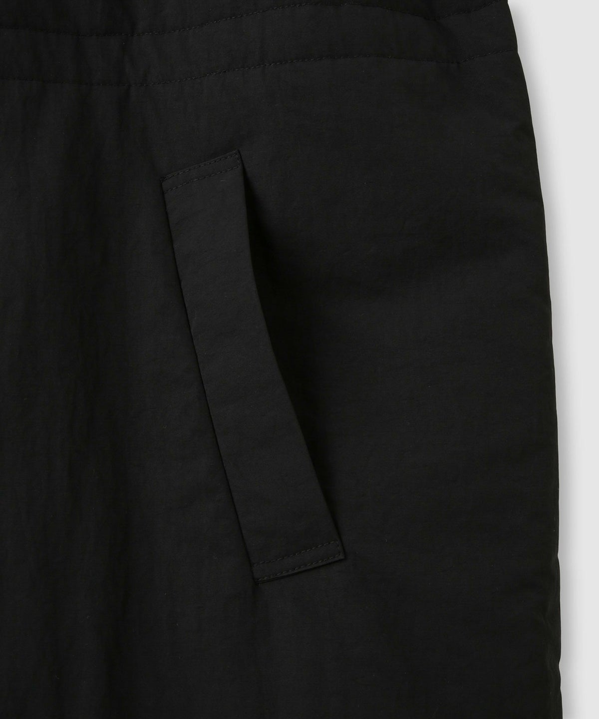 NAVY 中綿リブ襟コート レディース