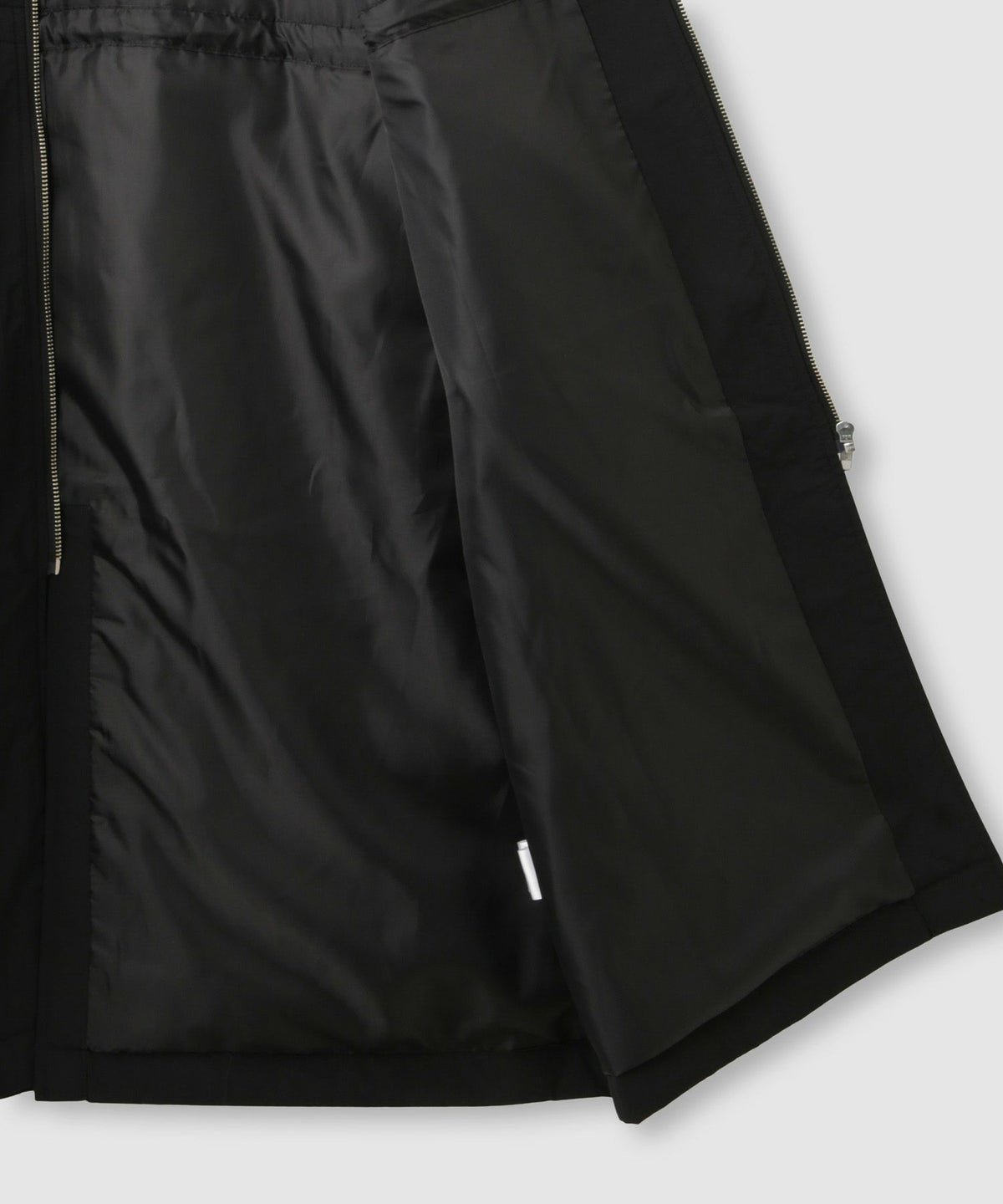 NAVY 中綿リブ襟コート レディース