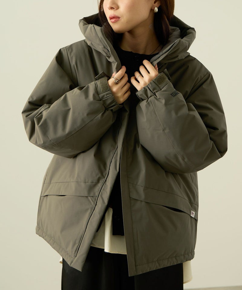 NAVY 中綿モンスターパーカーブルゾン レディース商品画像-3