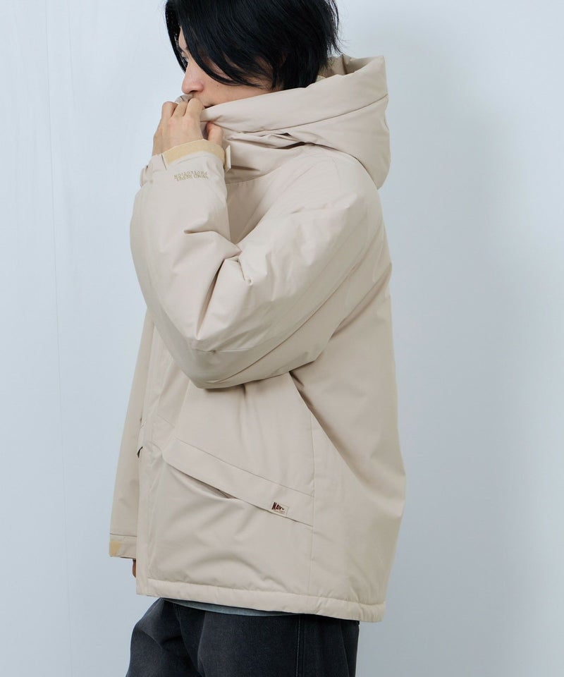 NAVY  中綿モンスターパーカーブルゾン レディース商品画像-6