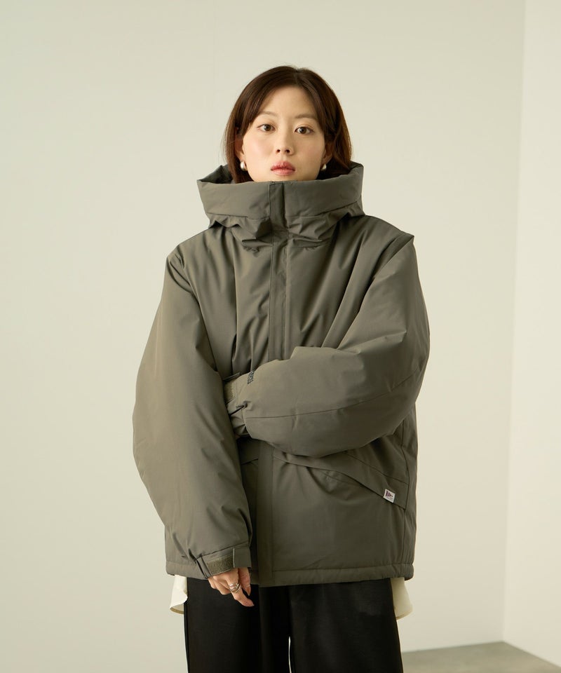 NAVY 中綿モンスターパーカーブルゾン レディース商品画像-16