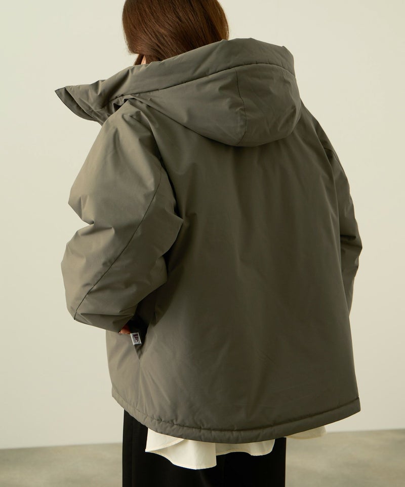 NAVY 中綿モンスターパーカーブルゾン レディース商品画像-17