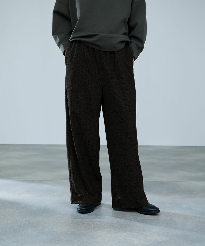 milli de l'air パッチワーク調レーシーパンツ レディース商品画像-1