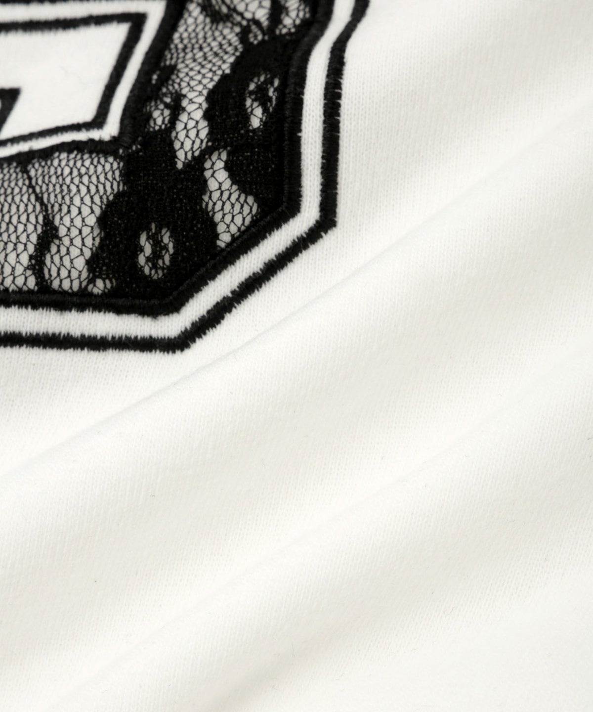 RICH MIX レースアップリケパーカー キッズ