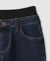 NAVY  のびるモン ストレッチデニムストレートパンツ ウエストリブパンツ キッズ商品サムネイル-6