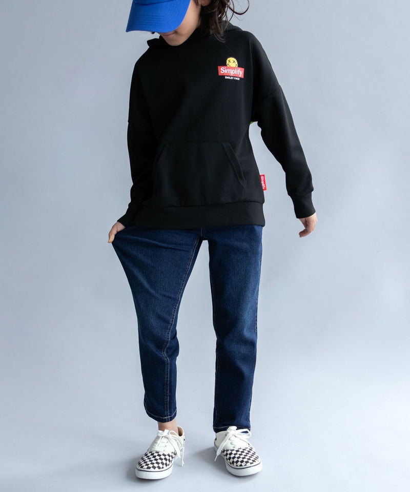 NAVY のびるモン ストレッチデニムストレートパンツ ウエストリブパンツ キッズ商品画像-9