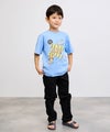 NAVY  のびるモン ストレッチツイルストレートパンツ ウエストリブパンツ キッズ商品サムネイル-4