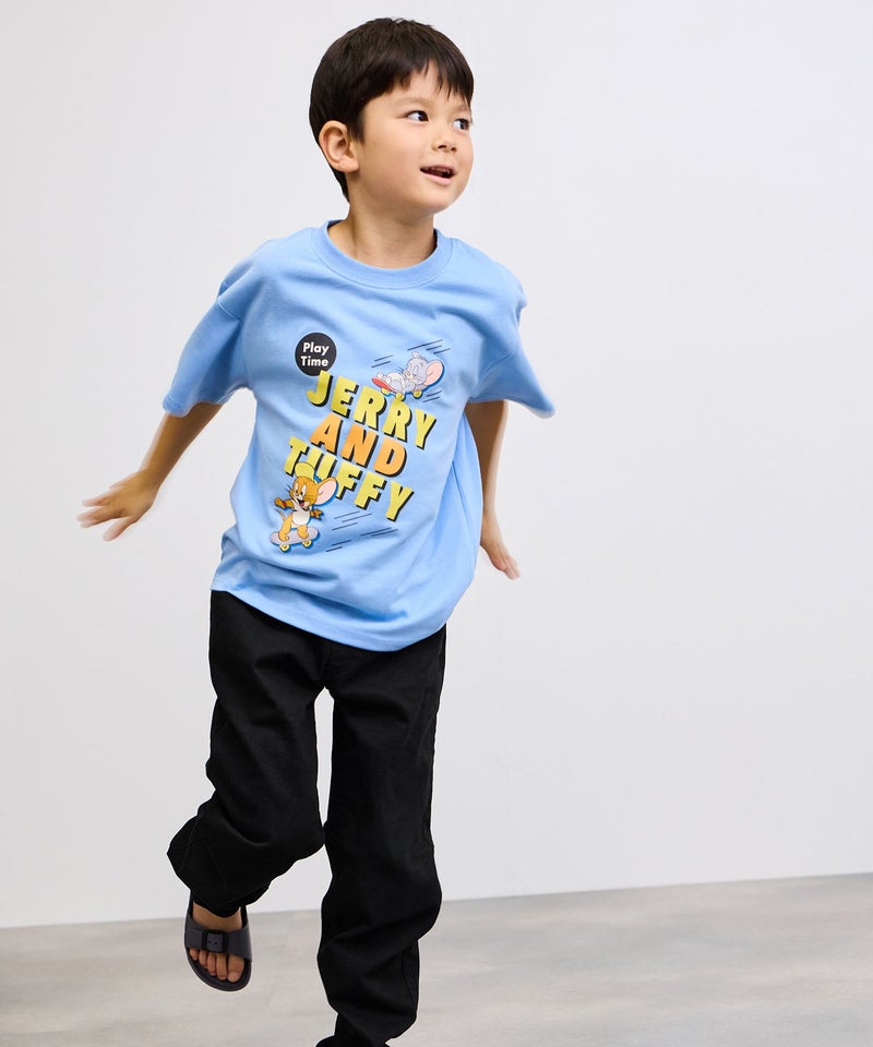 NAVY  のびるモン ストレッチツイルストレートパンツ ウエストリブパンツ キッズ商品画像-7