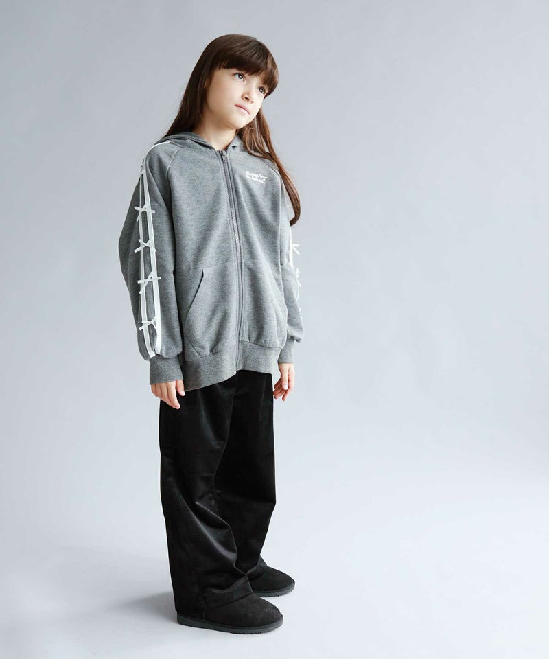 NAVY ベロアコールワイドパンツ キッズ商品画像-9