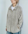NAVY  シャギーフリース ジップジャケット メンズ商品サムネイル-4