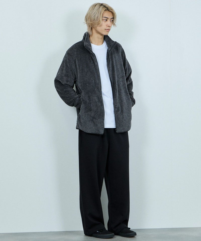 NAVY シャギーフリース ジップジャケット メンズ商品画像-10