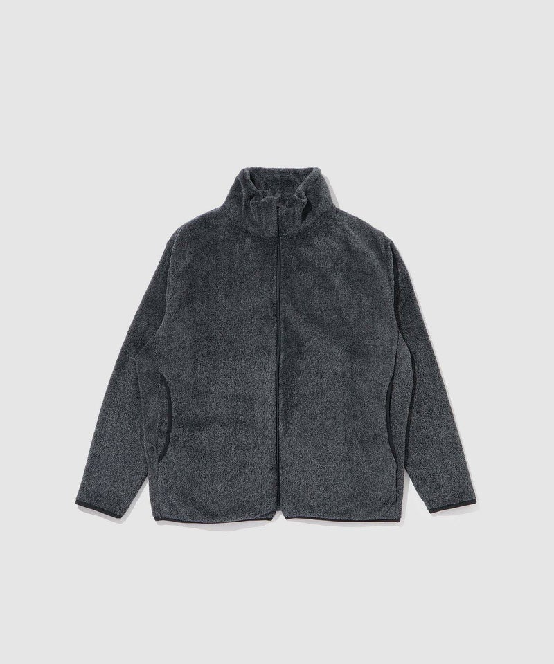 NAVY  シャギーフリース ジップジャケット メンズ商品画像-15