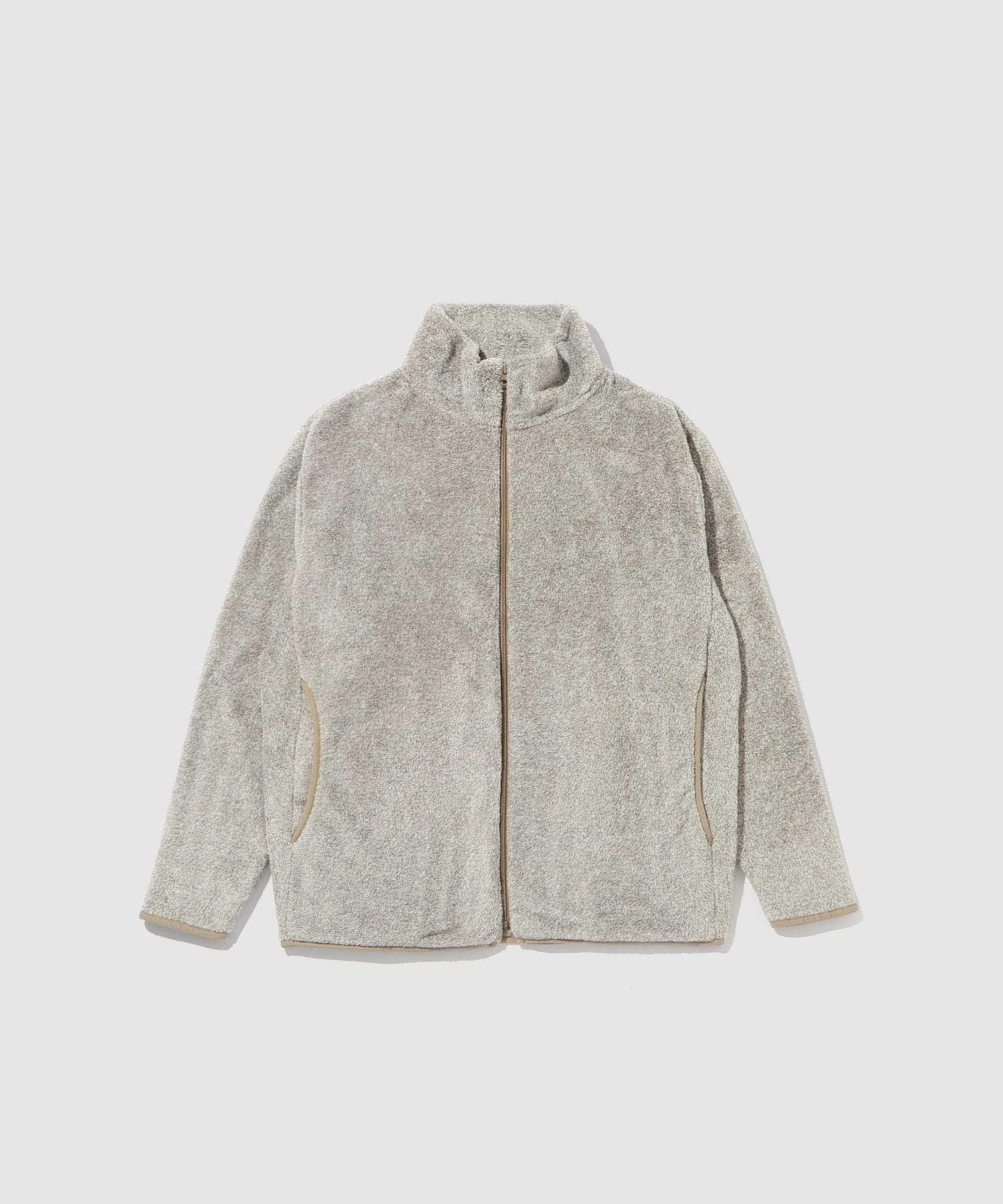 NAVY シャギーフリース ジップジャケット メンズ