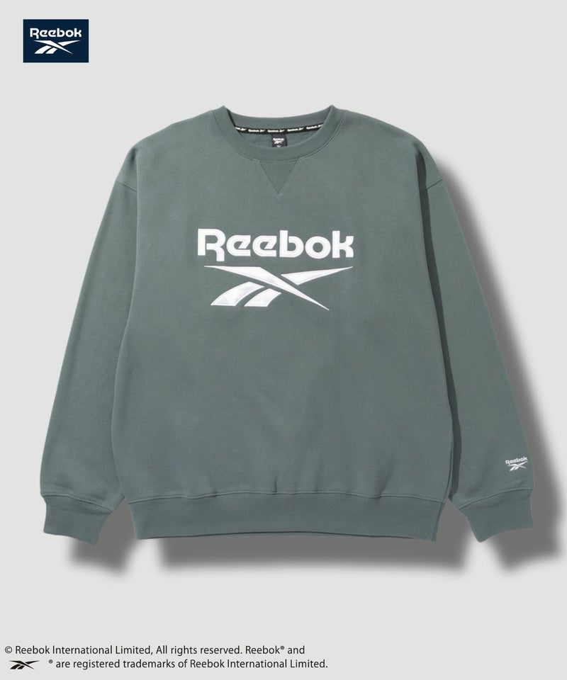 Reebok  ワッペンロゴスウエット メンズ商品画像-3
