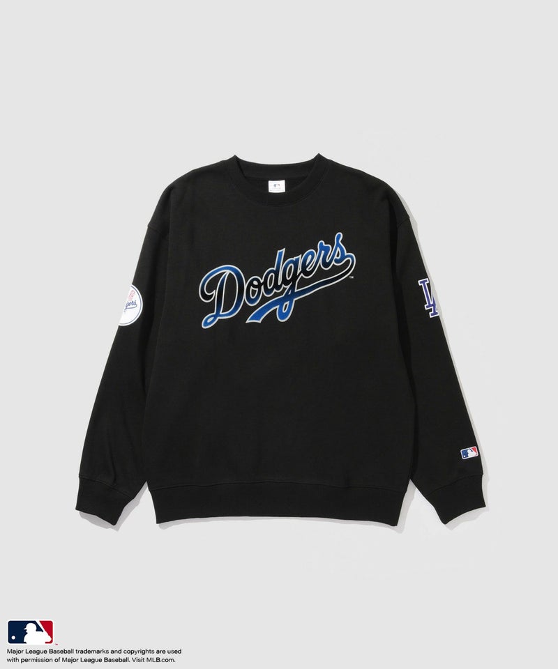 MLB 静電フロッキーロゴスウエット メンズ商品画像-1