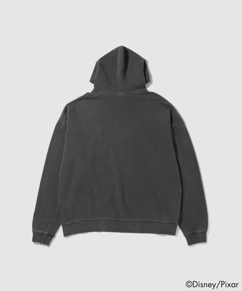 PIXAR ディズニー / ピクサー 『モンスターズ・インク』 ピグメントパーカー メンズ商品画像-2