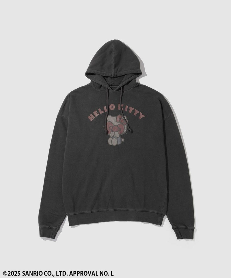 サンリオキャラクターズ ハローキティ ピグメントパーカー メンズ商品画像-1