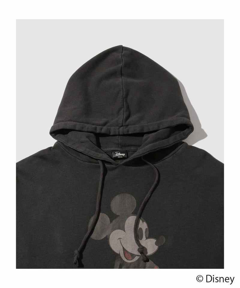 Disney ミッキーマウス / ピグメントパーカー メンズ商品画像-3