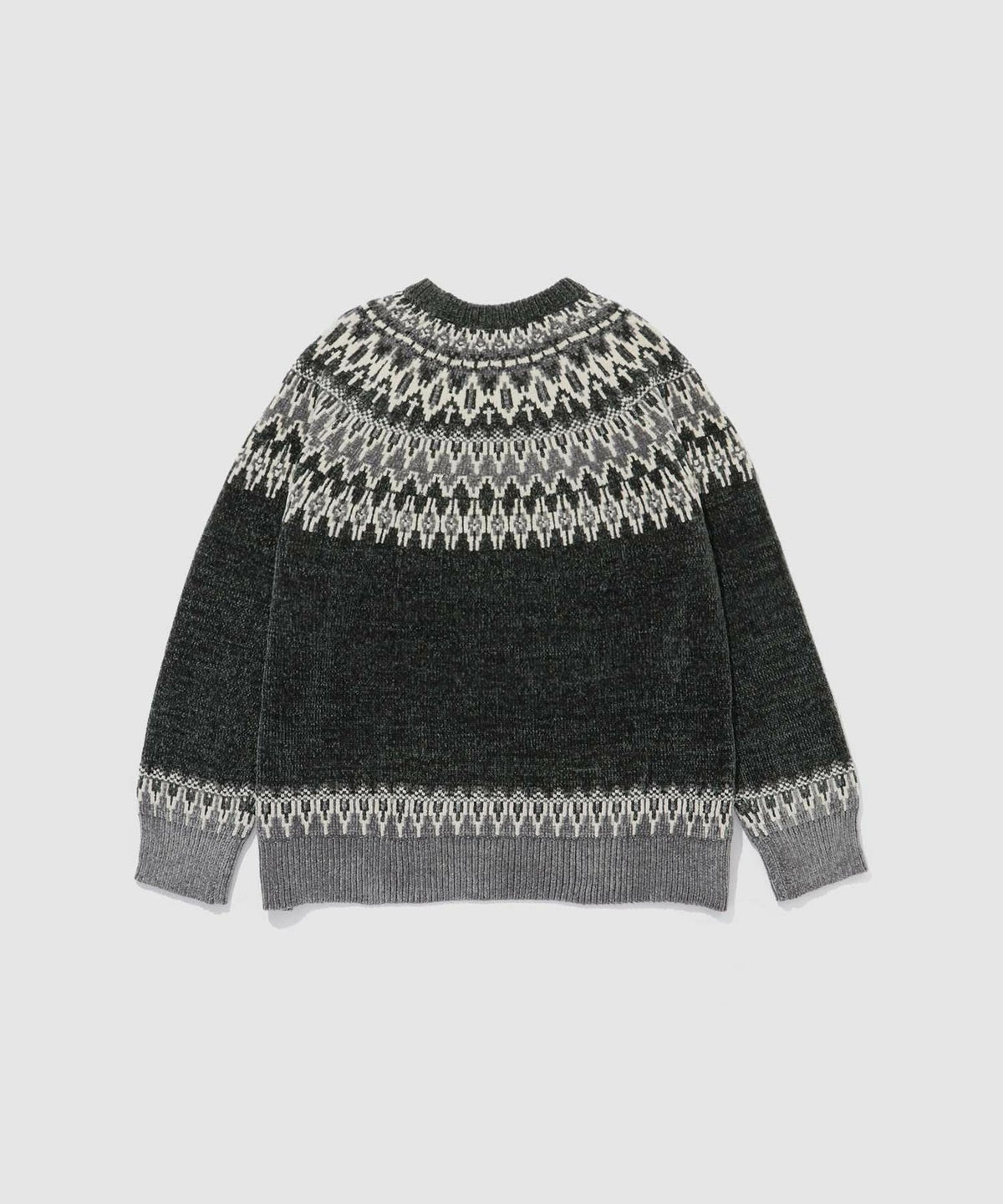 NAVY トロリ求心モールニットプルオーバー メン