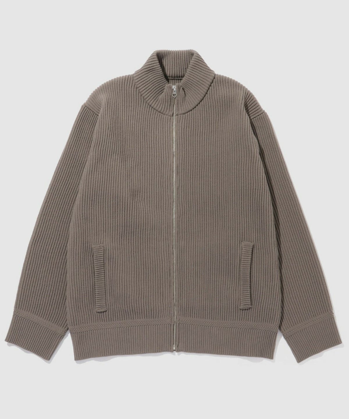 [期間限定価格]NAVY 畦ドライバーズニットブルゾン メンズ