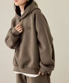 nAvy ポンチ素材ワイドパーカー レディース商品サムネイル-2