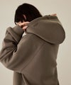 nAvy ポンチ素材ワイドパーカー レディース商品サムネイル-6