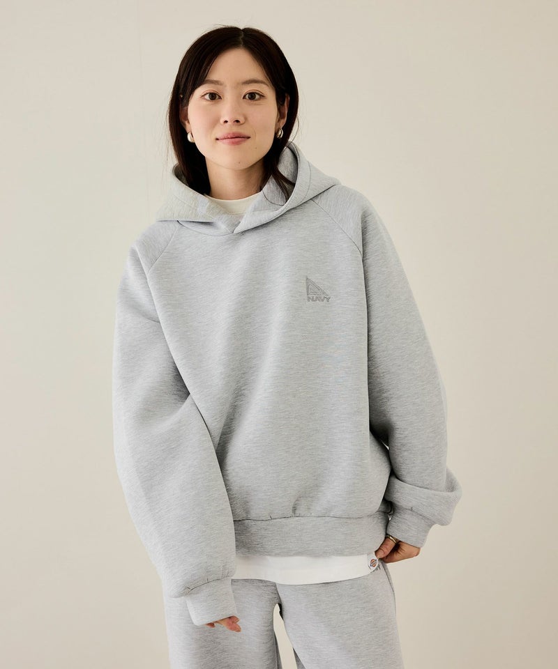 nAvy  ポンチ素材ワイドパーカー レディース商品画像-9