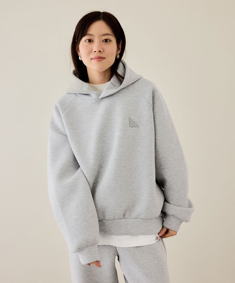 nAvy ポンチ素材ワイドパーカー レディース商品画像-10