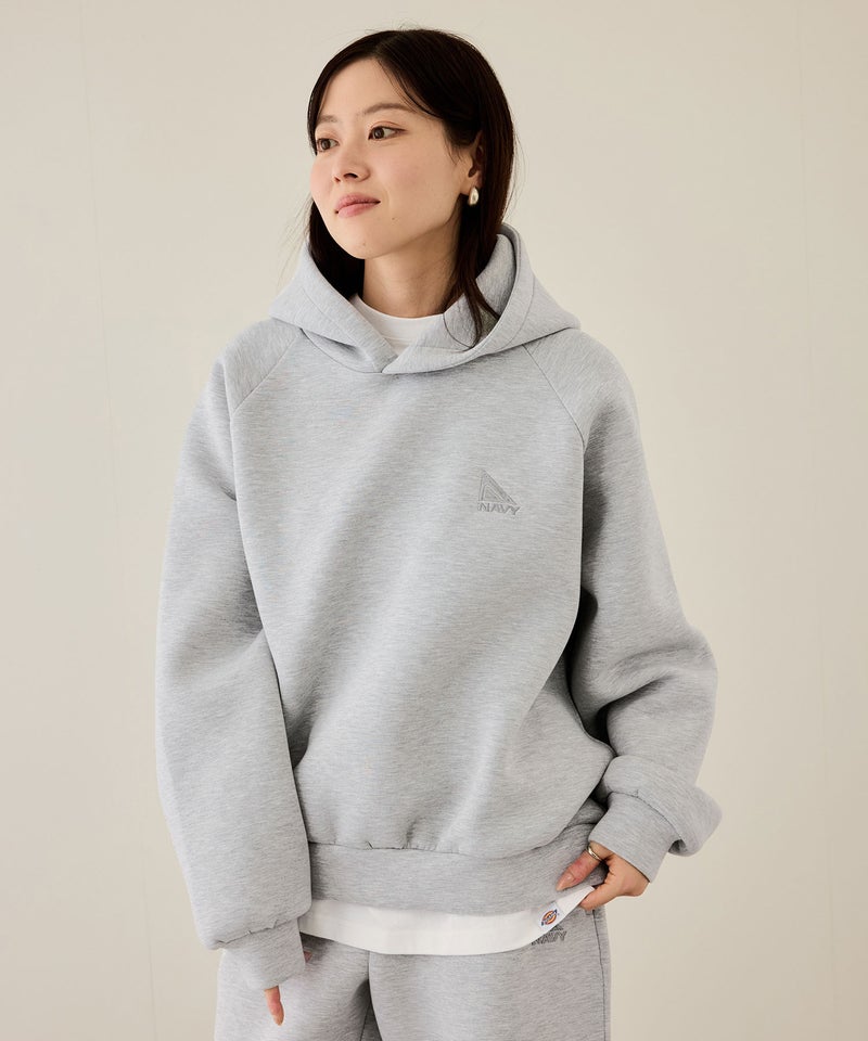 nAvy ポンチ素材ワイドパーカー レディース商品画像-11
