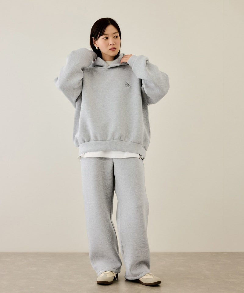 nAvy ポンチ素材ワイドパーカー レディース商品画像-11