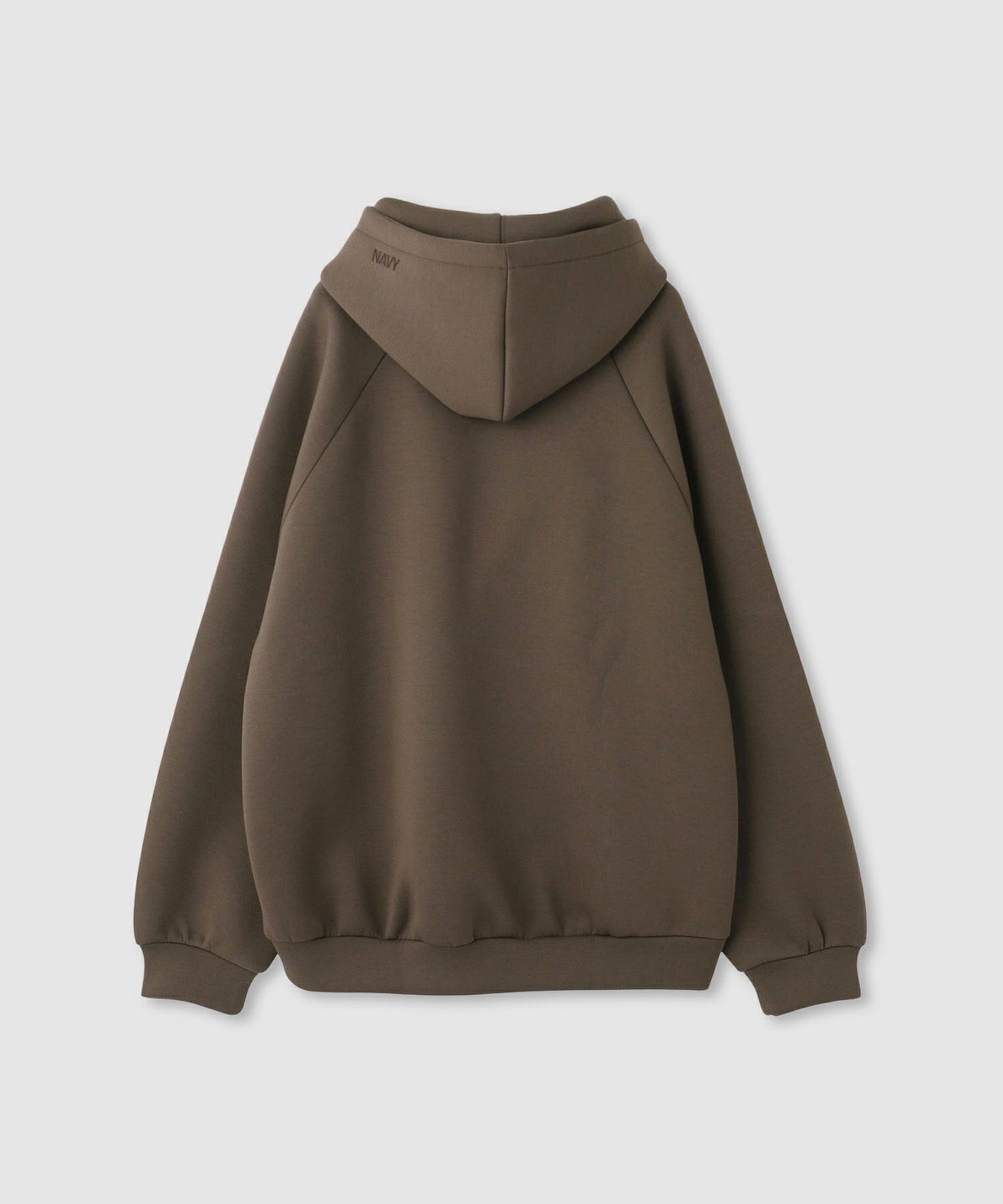 nAvy ポンチ素材ワイドパーカー レディース