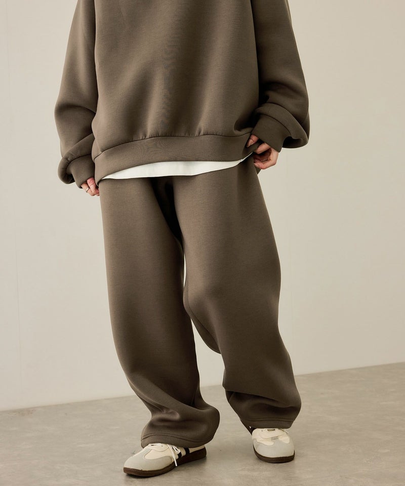 nAvy ポンチ素材ワイドパンツ レディース商品画像-4