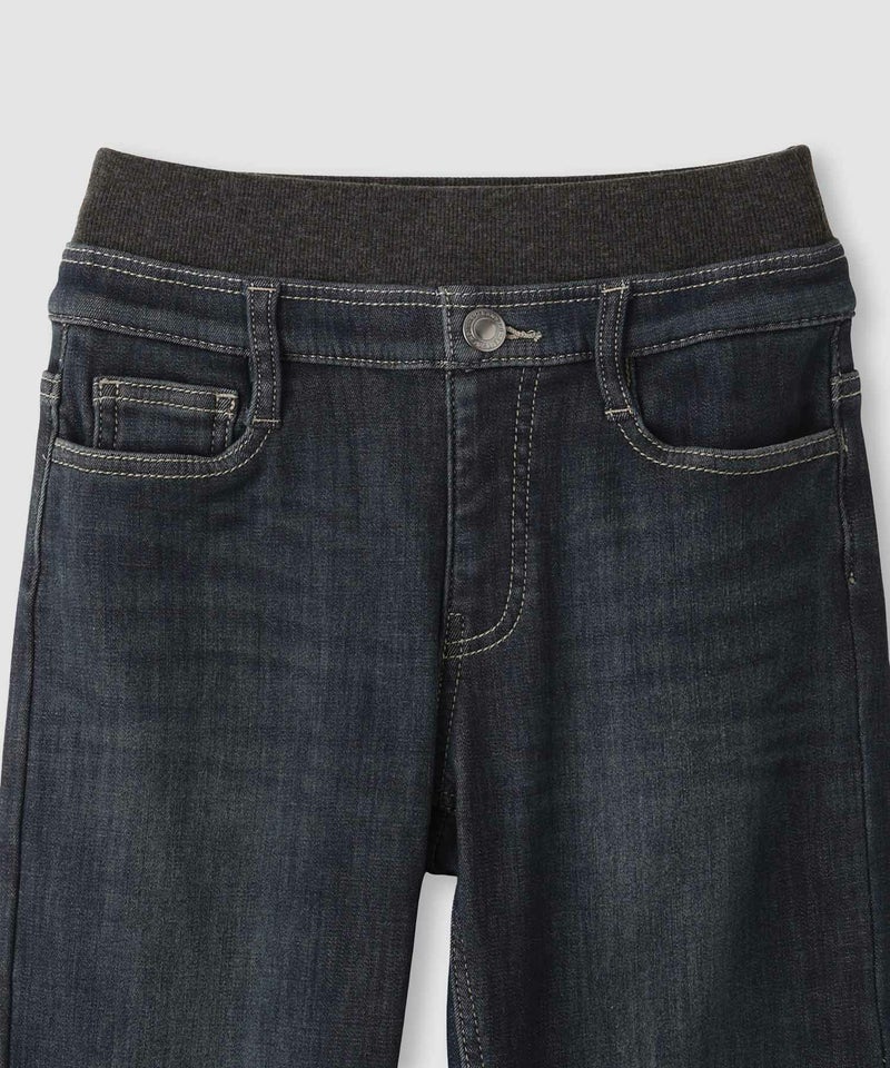 NAVY  MAC HEAT 特暖 デニムパンツ レギュラーストレート キッズ商品画像-4