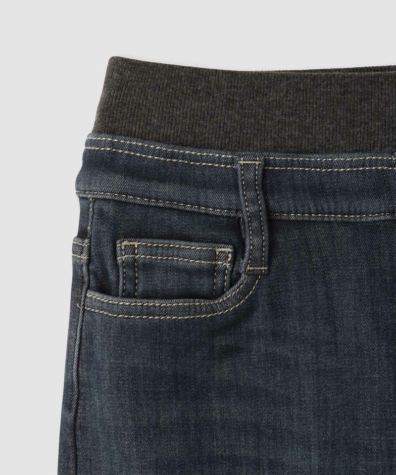 NAVY MAC HEAT 特暖 デニムパンツ レギュラーストレート キッズ商品画像-5