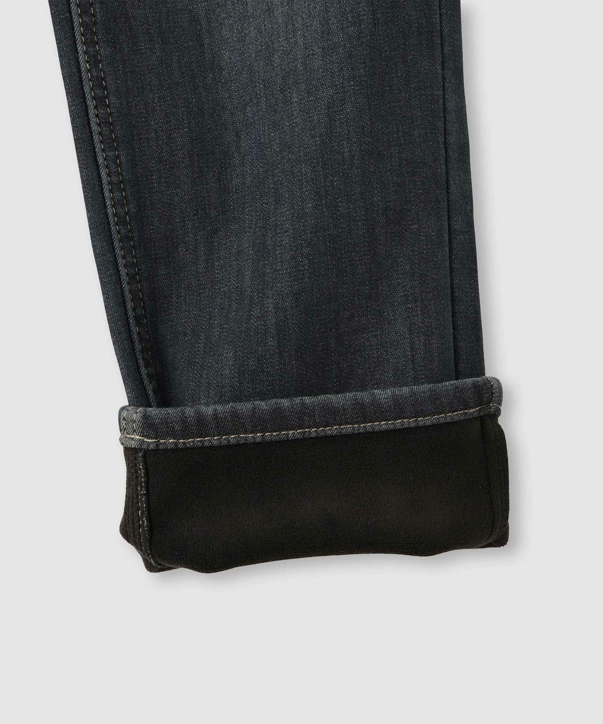 NAVY MAC HEAT 特暖 デニムパンツ レギュラーストレート キッズ