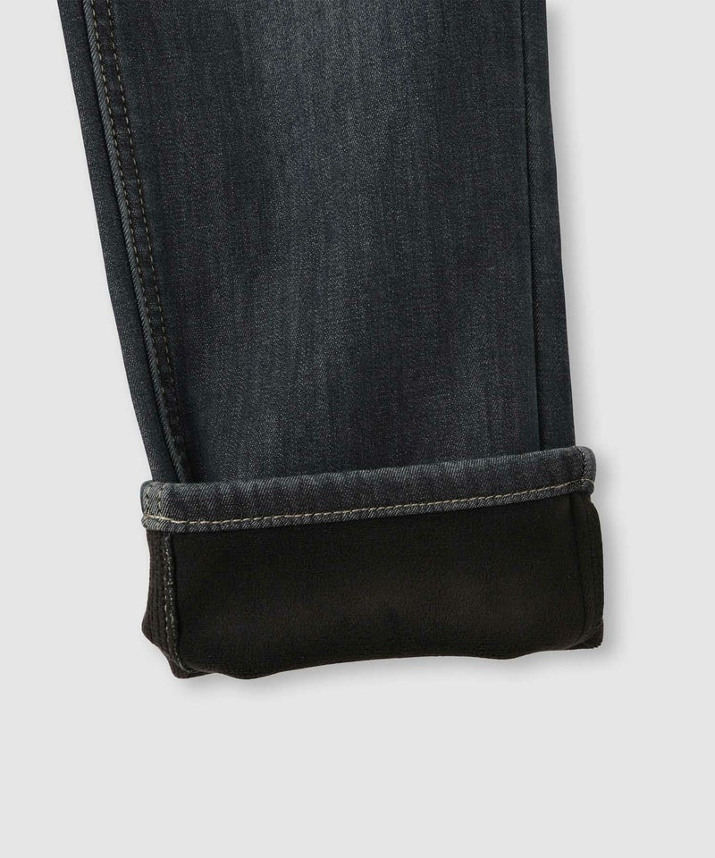 NAVY  MAC HEAT 特暖 デニムパンツ レギュラーストレート キッズ商品画像-7