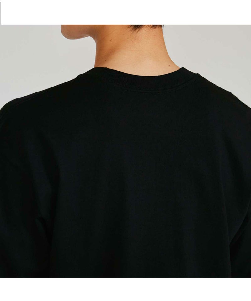 Hanes KURO クルーネックロングスリーブTシャツ メンズ メール便 対応商品商品画像-9