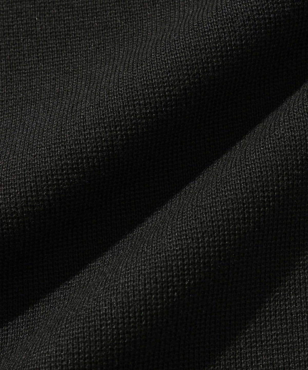 NAVY 快適ニット ミラノリブハーフジップ メンズ