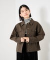 Idnes  ライトワークトラッカージャケット レディース商品サムネイル-2