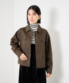 Idnes  ライトワークトラッカージャケット レディース商品サムネイル-5