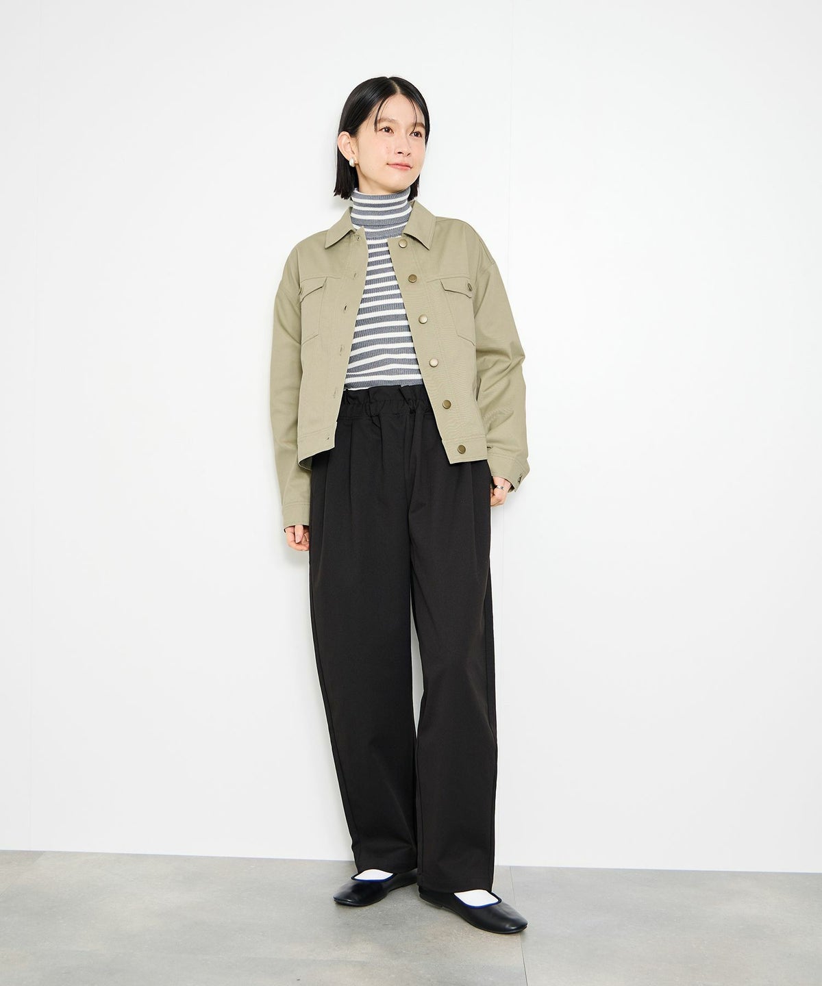 Idnes ライトワークトラッカージャケット レディース