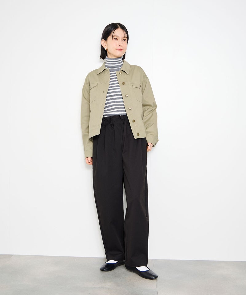 Idnes ライトワークトラッカージャケット レディース商品画像-15